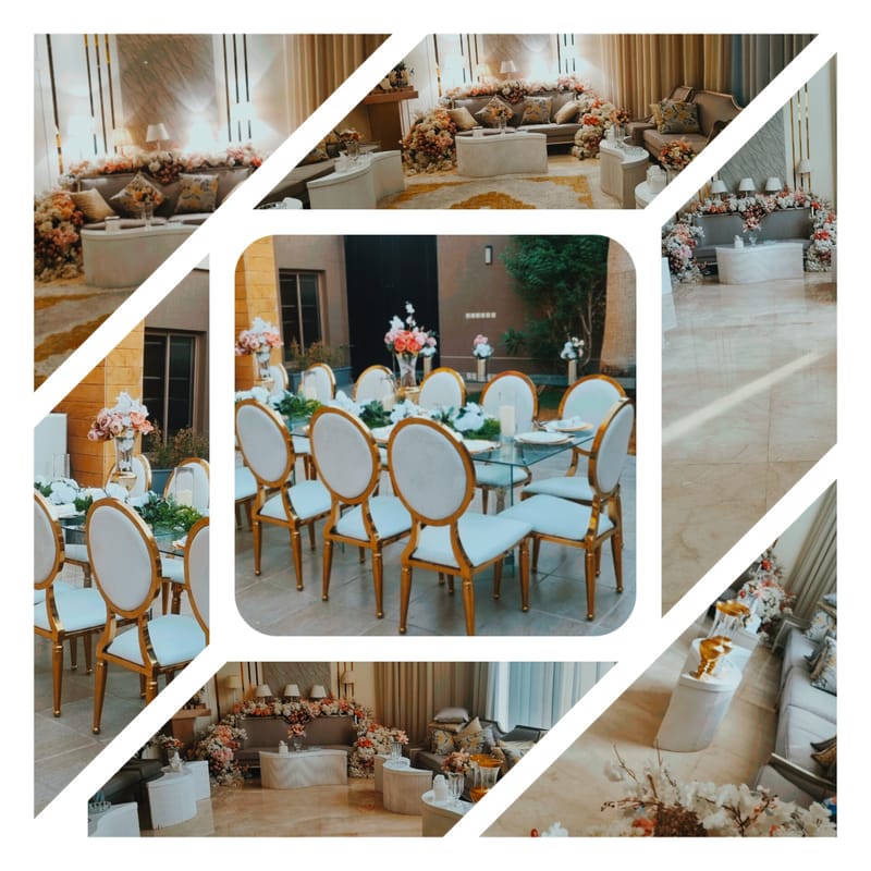 خبرة 15 عامًا في تنظيم الحفلات والأعراس وحجز الصالات