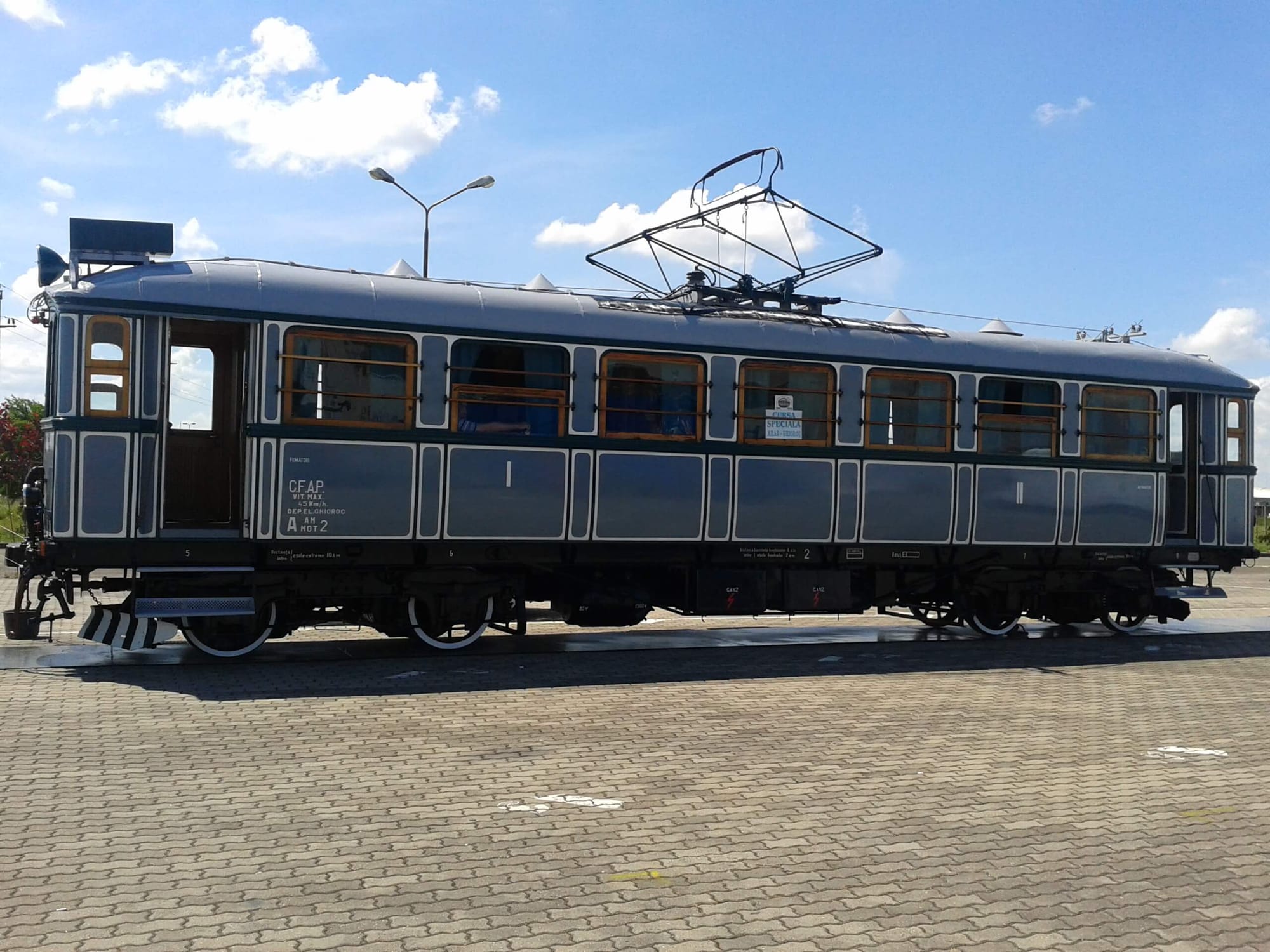 A pornit la drum Săgeata Verde – calea ferată Arad - Podgoria