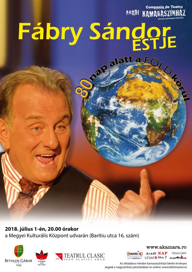 80 de zile în jurul Pământului - seara lui Fábry Sándor