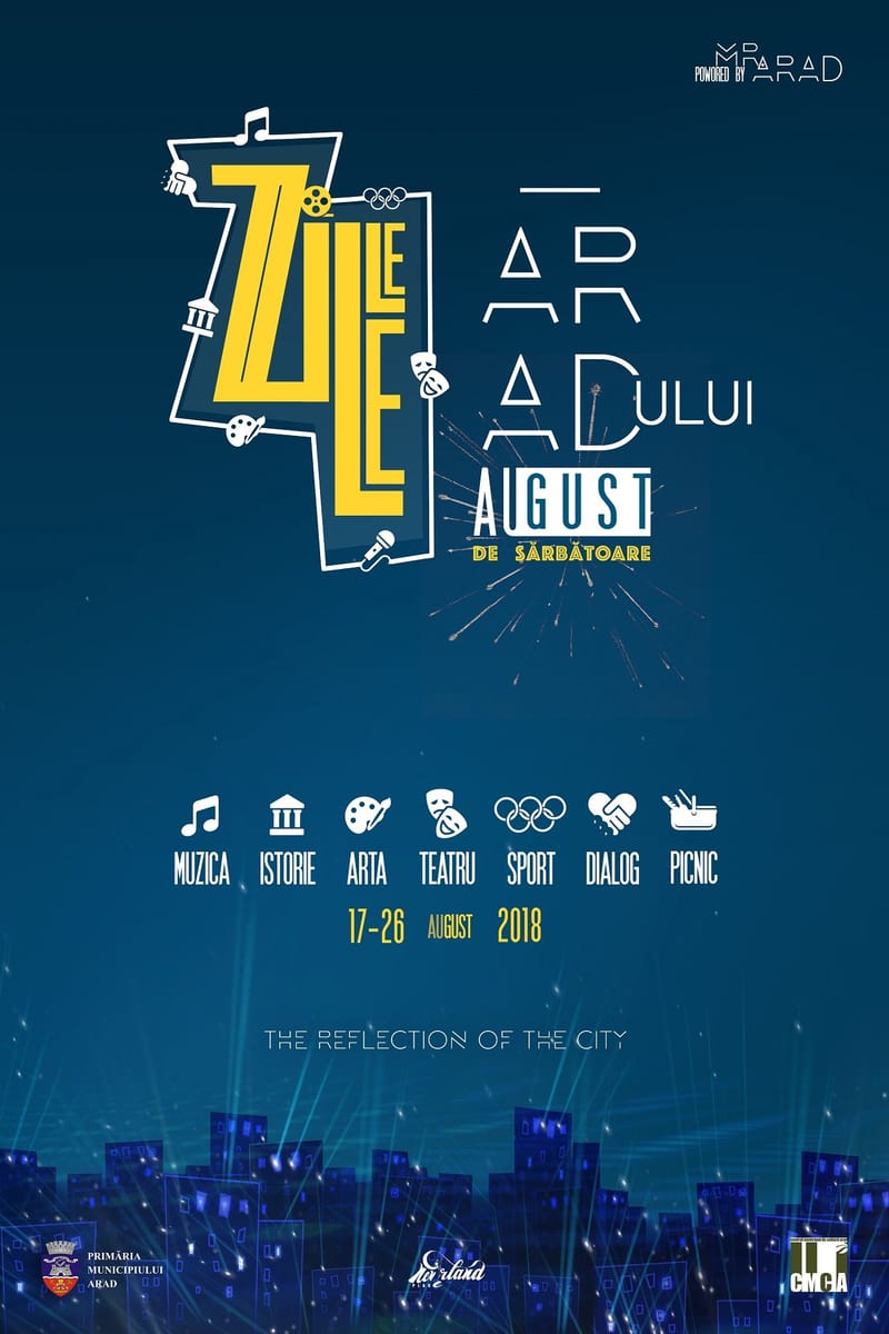 ZILELE ARADULUI 2018 - PROGRAMUL MANIFESTĂRILOR