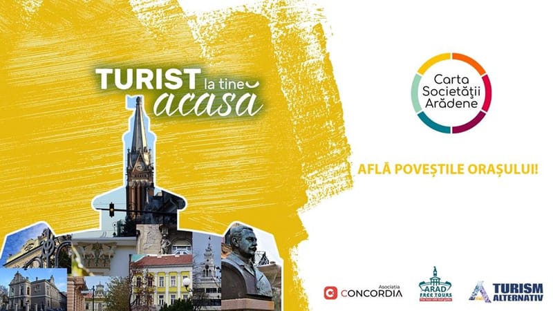 TURIST LA TINE ACASĂ - TURUL ARADULUI - AFLĂ POVEȘTILE ORAȘULUI!