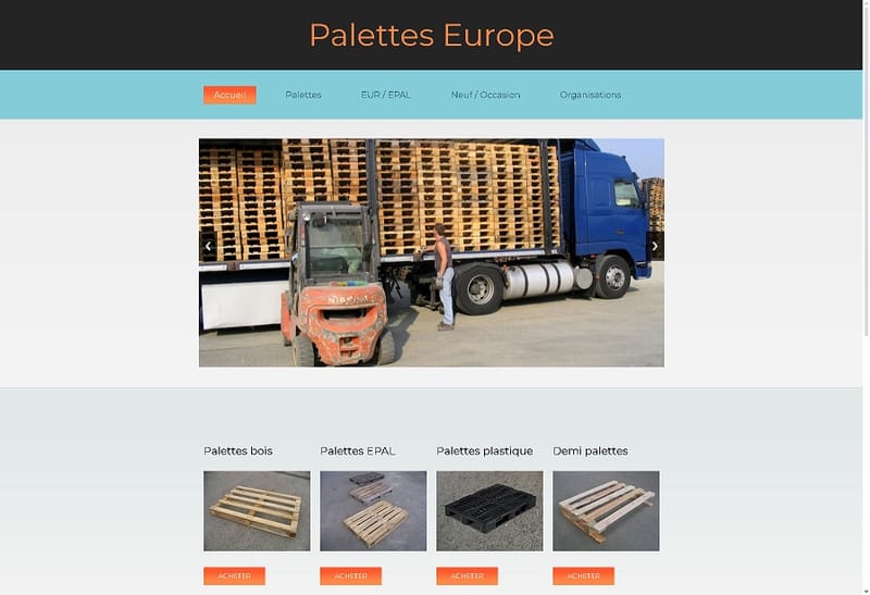Guide Palettes Europe