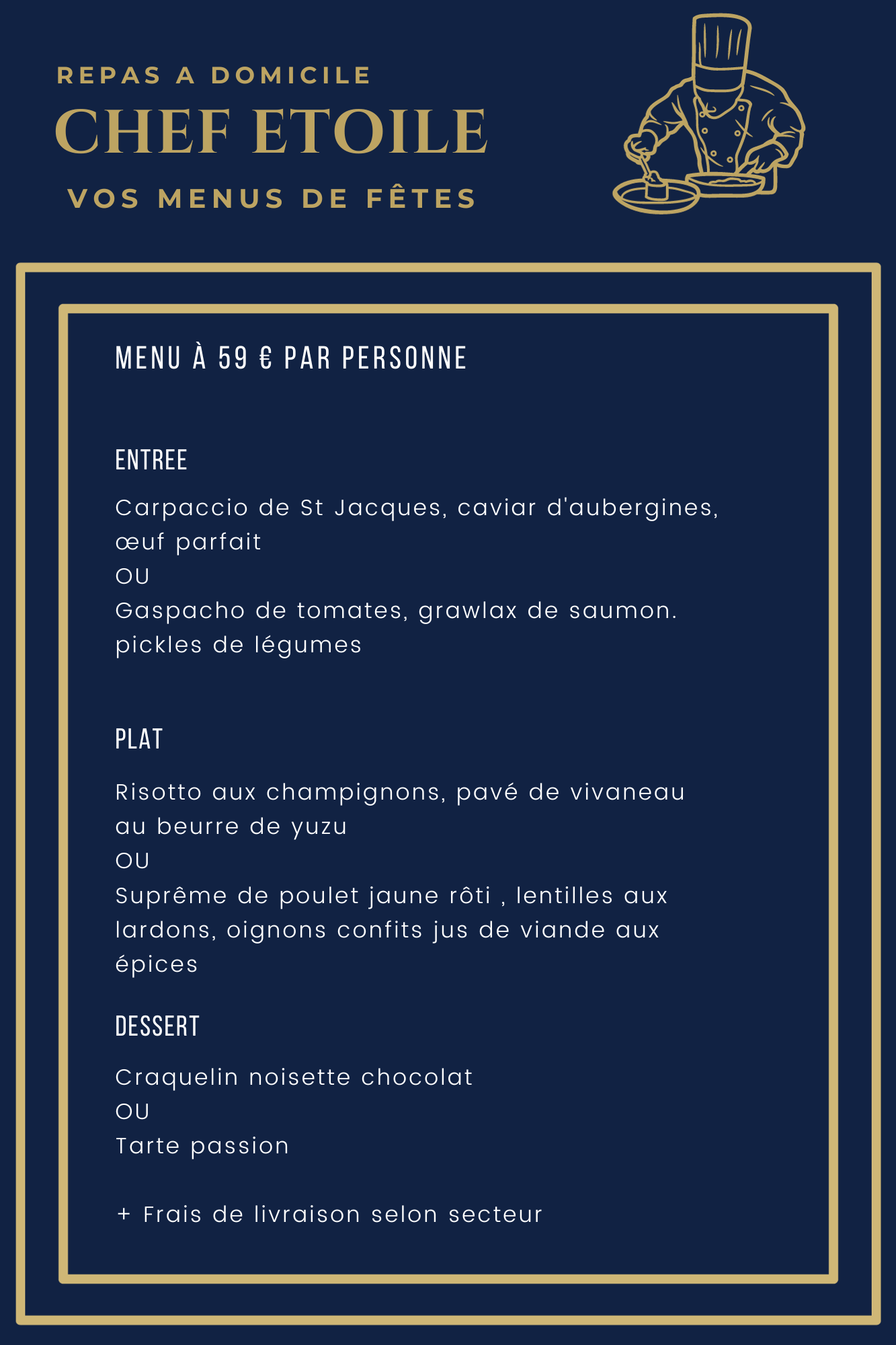 Ateliers culinaires et Chef cuisinier