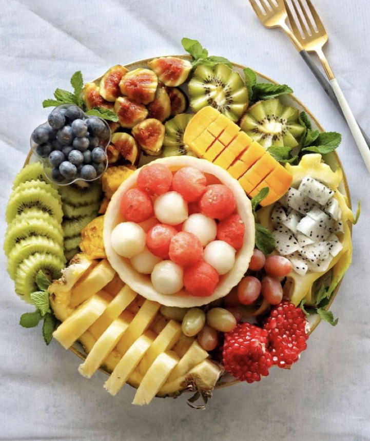 Meyve tabağı/Fruit platter