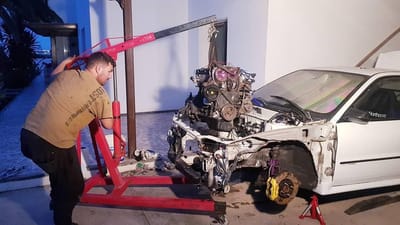 PROYECTO SWAP MITSUBISHI COLT 93 CON MOTOR 4G63T BY GASS