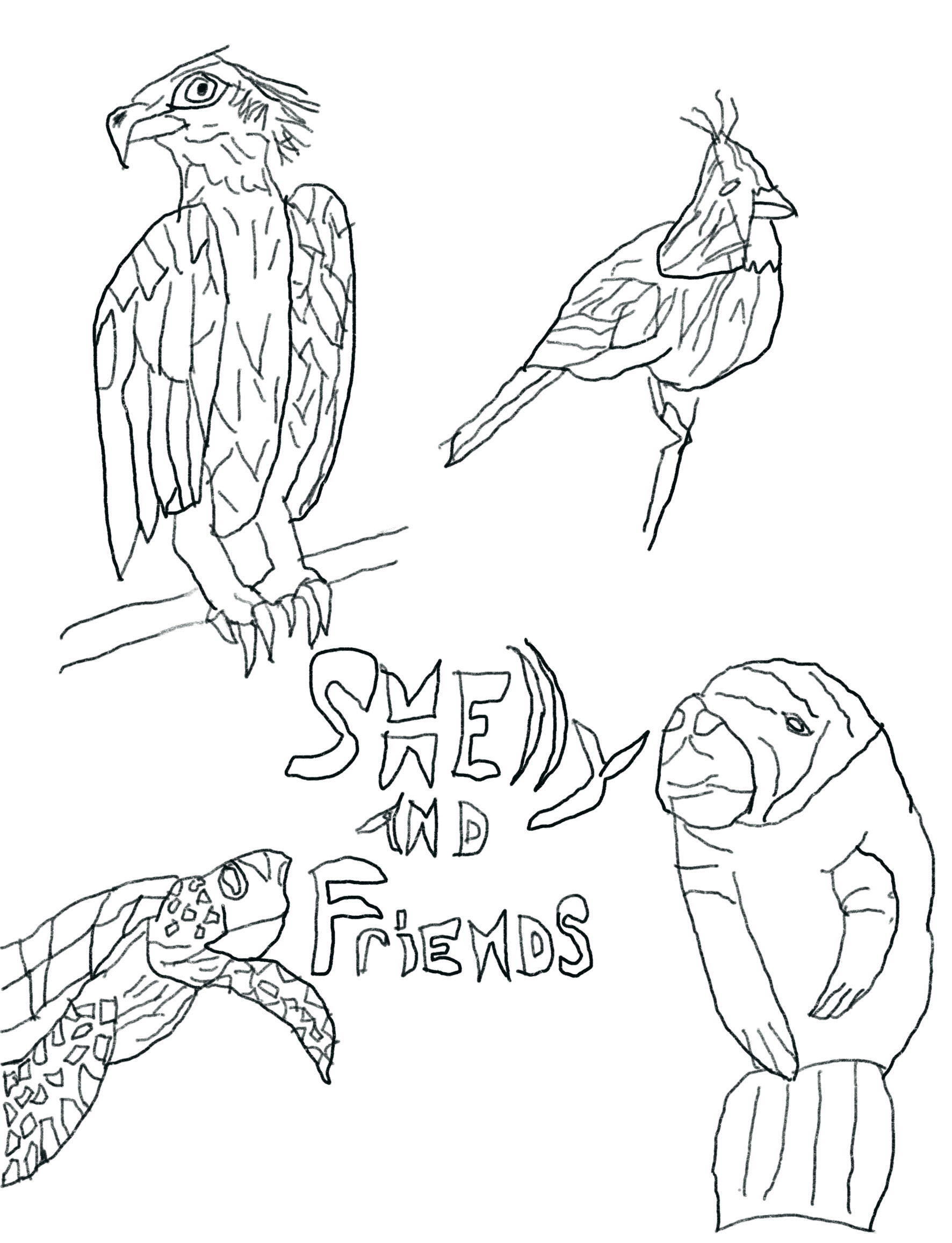 Download your free coloring sheets