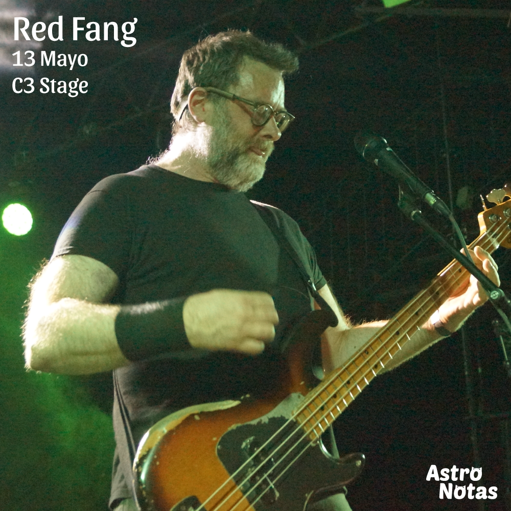 El stone rock de Red Fang en C3 Stage |13 Mayo 2023