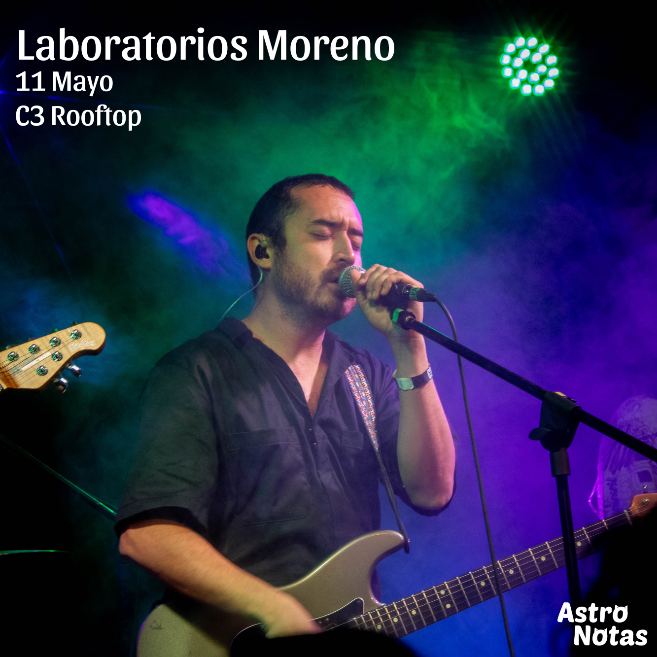 Laboratorios Moreno presenta con éxito su segundo álbum en C3 Rooftop