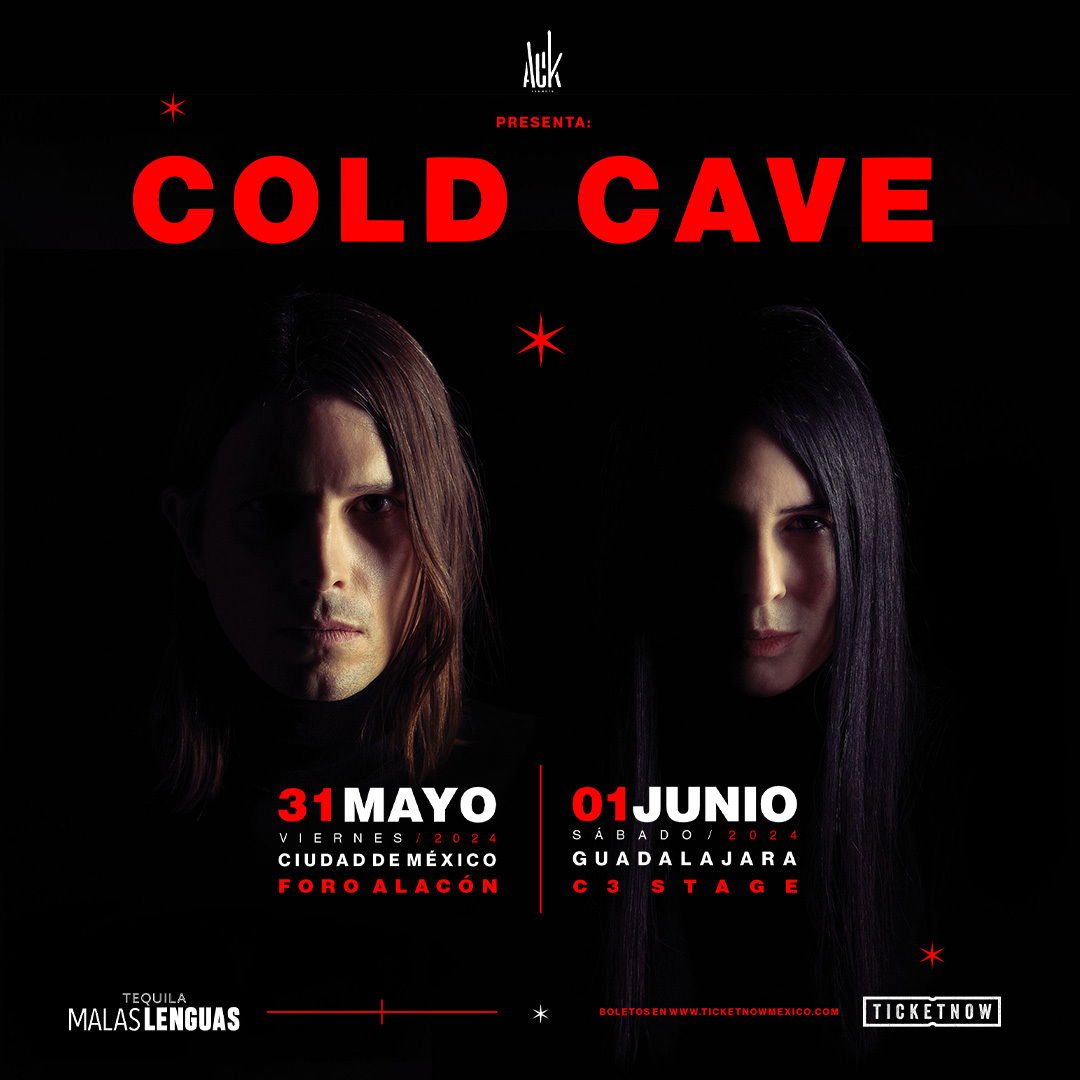 Cold Cave regresa a México con espectáculos en solitario en CDMX y Guadalajara