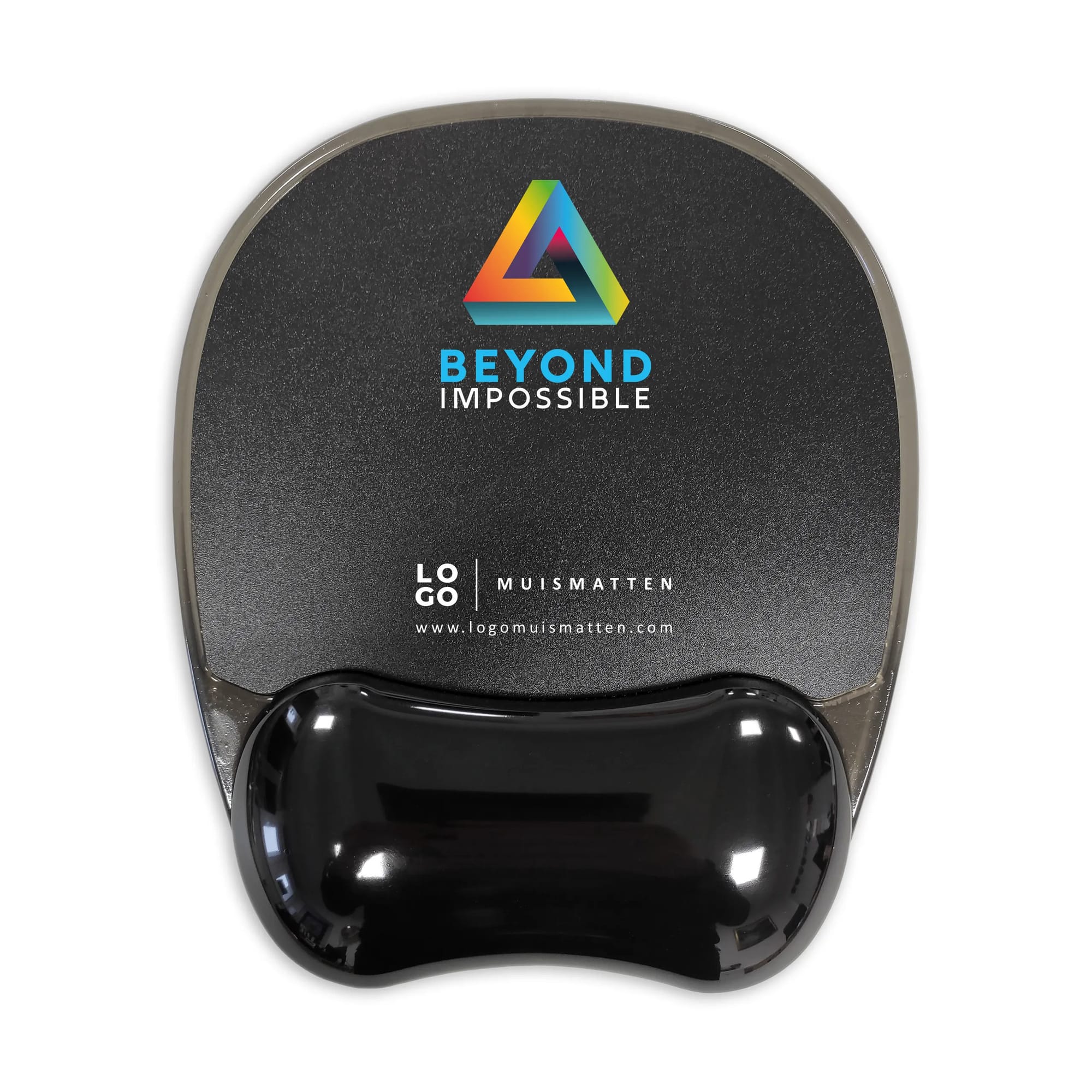 TRANPARANTE GEL MUISMAT MET FULL COLOR BEWERKING