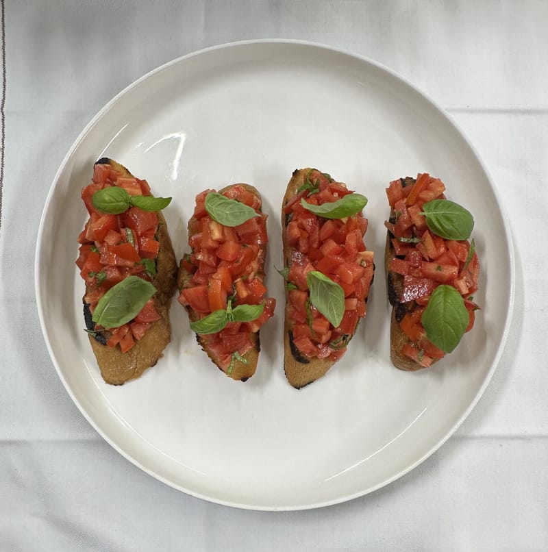 Bruschetta una unità