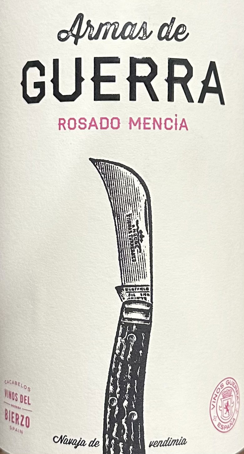 Arms de guerra rosado mencia