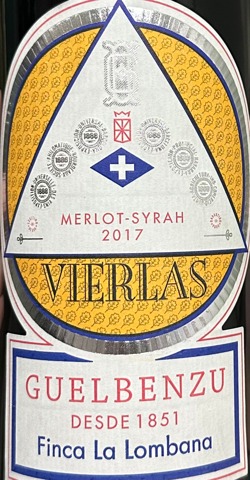 Ribera del Queiles Guelbenzu Merlot Syrah 2017