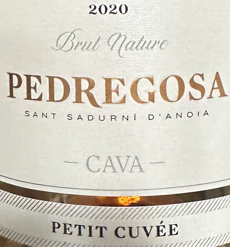 Pedregosa cava brutt petit cuvée rosé 2020