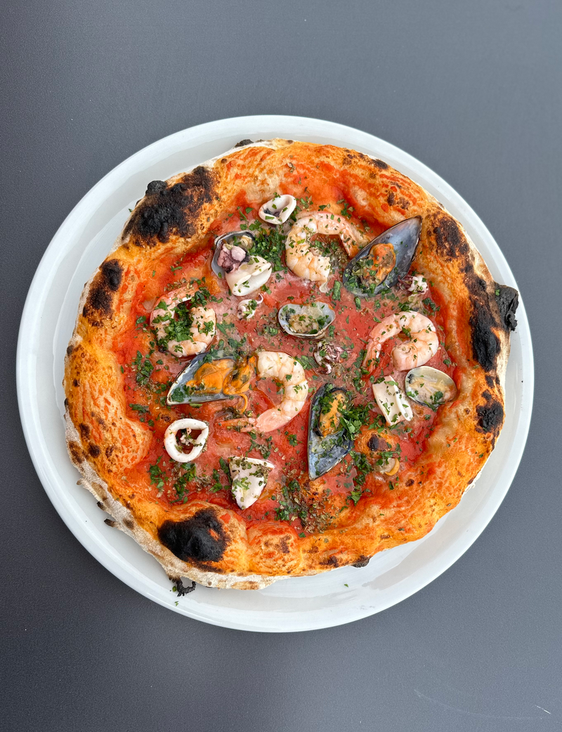 Pizza ai frutti di mare