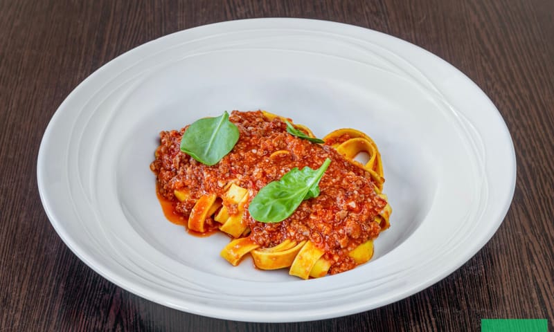 Tagliatelle alla bolognese