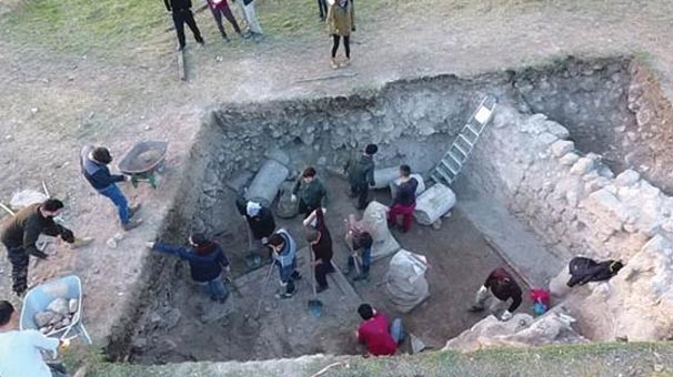 Antikçağın Hac merkezinde bin 500 yıllık Kilise ortaya çıkarıldı