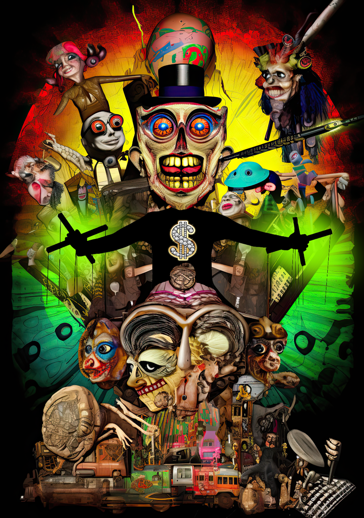 THE POLITICAL MARIONETT THEATRE OF THE PLUTOCRACY