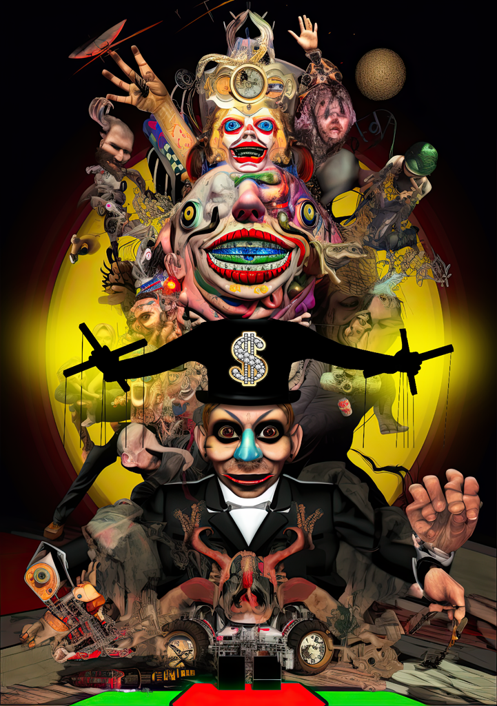 THE POLITICAL MARIONETT THEATRE OF THE PLUTOCRACY