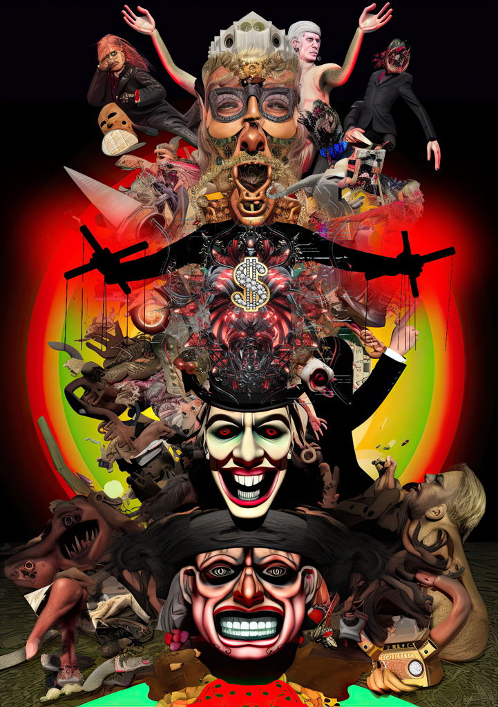 THE POLITICAL MARIONETT THEATRE OF THE PLUTOCRACY