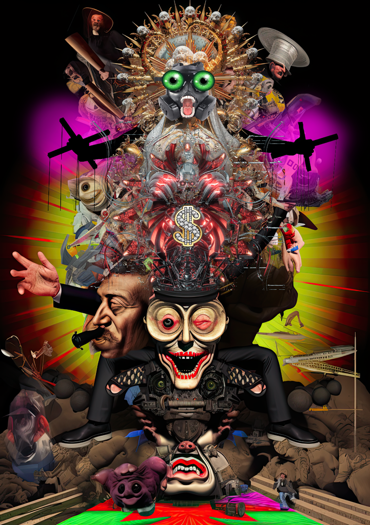 THE POLITICAL MARIONETT THEATRE OF THE PLUTOCRACY