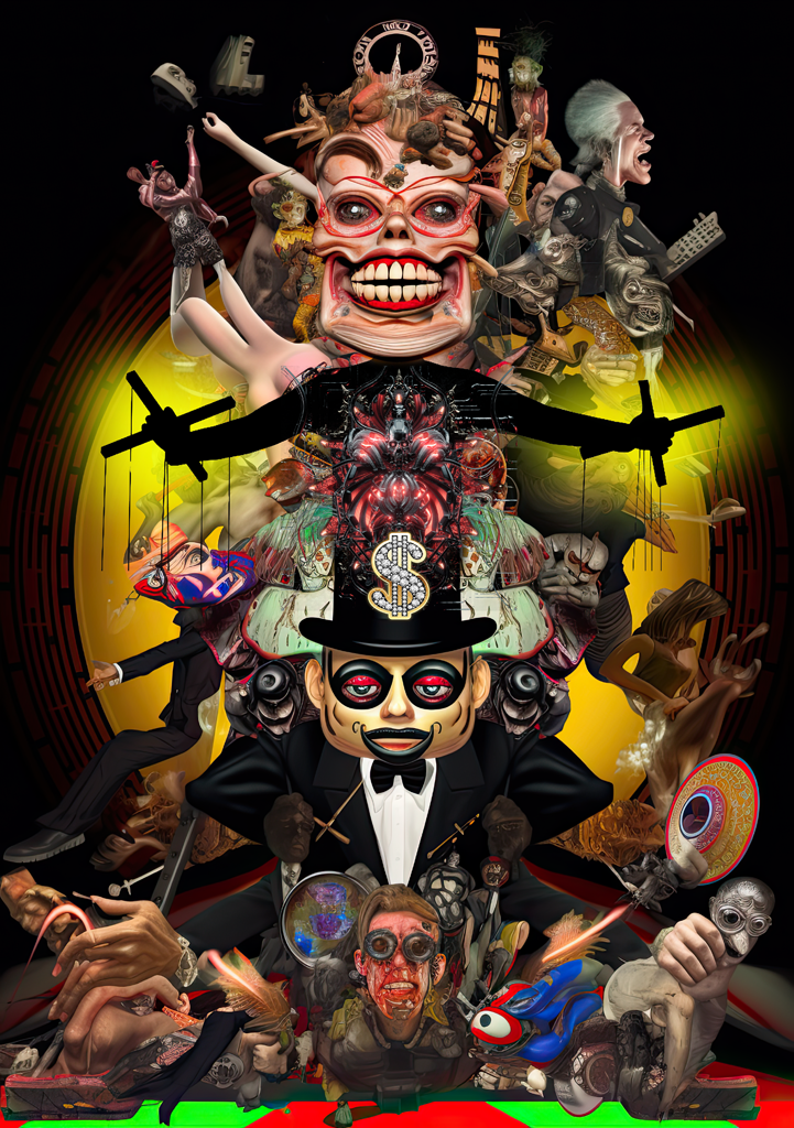 THE POLITICAL MARIONETT THEATRE OF THE PLUTOCRACY