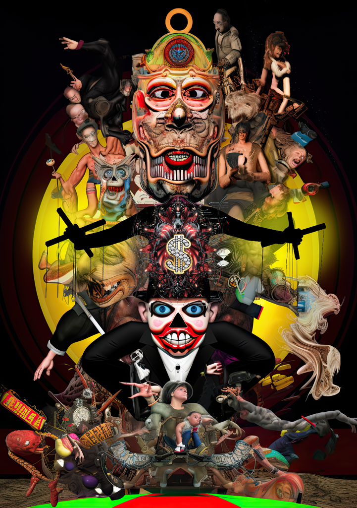 THE POLITICAL MARIONETT THEATRE OF THE PLUTOCRACY