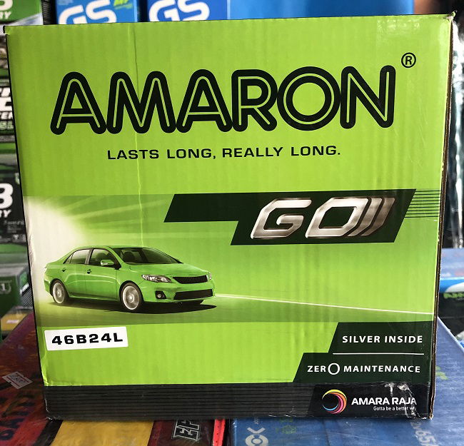 แบตเตอรี่ AMARON GO ขนาด 45 แอมป์ สำหรับเก๋ง
