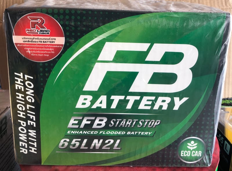 แบตเตอรี่ EFB 65LN2 รองรับ ระบบสตาร์ท-สต็อป ISS