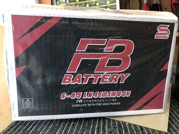 FB แบตเตอรี่ 85 แอมป์ ขั้วจม LN4 FB S-85LN4