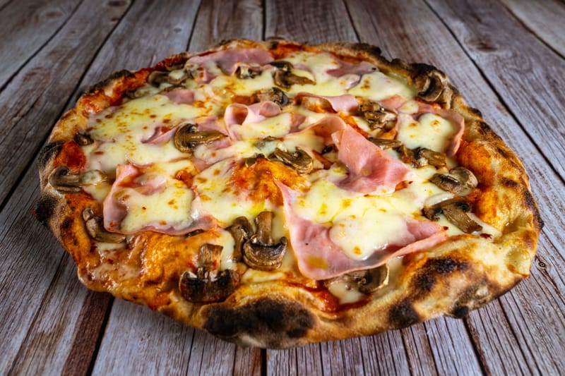 PIZZA Prosciutto e Funghi 600g