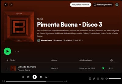 PIMENTA BUENA - Disco 3