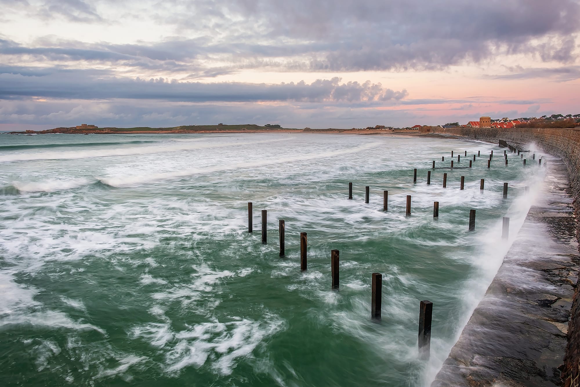 Vazon Bay Seascape