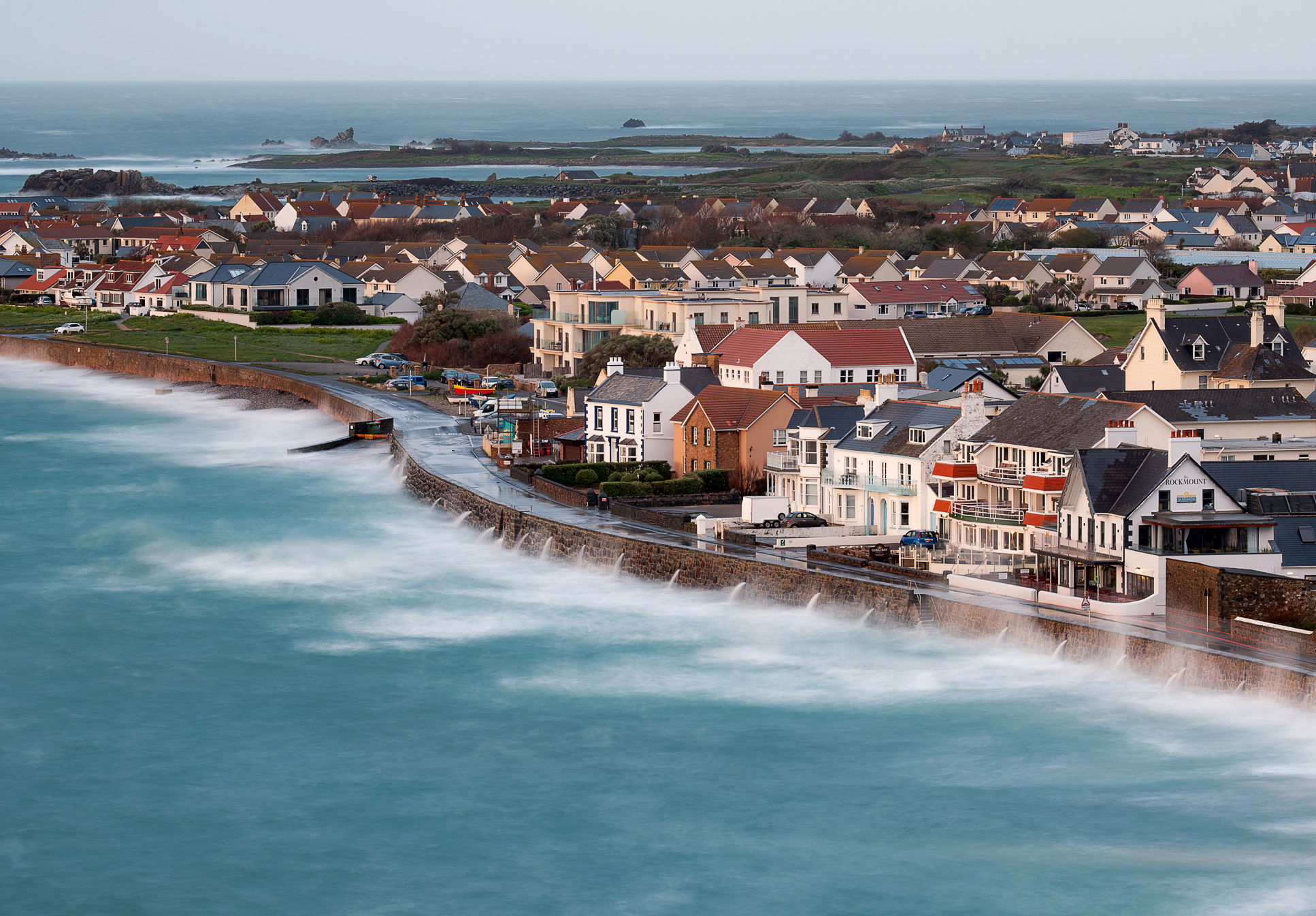 Storm At Cobo Bay