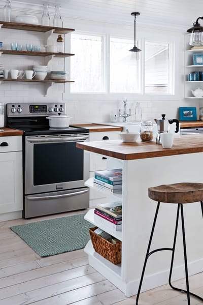 Kitchen ideas black and white