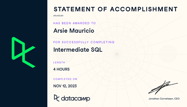 Intermediate SQL
