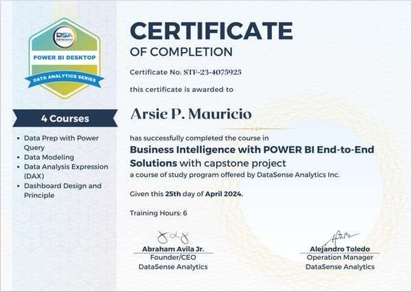 Business Intelligence with Power BI End-to-End Solutions