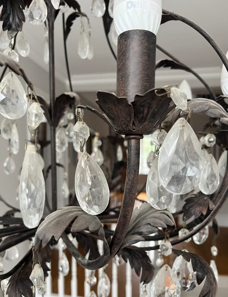 Chandelier cleaning