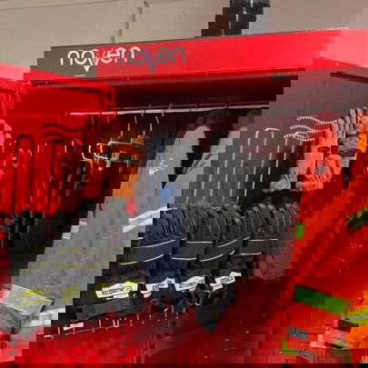 Armario de Desinfección para EPP de Bomberos