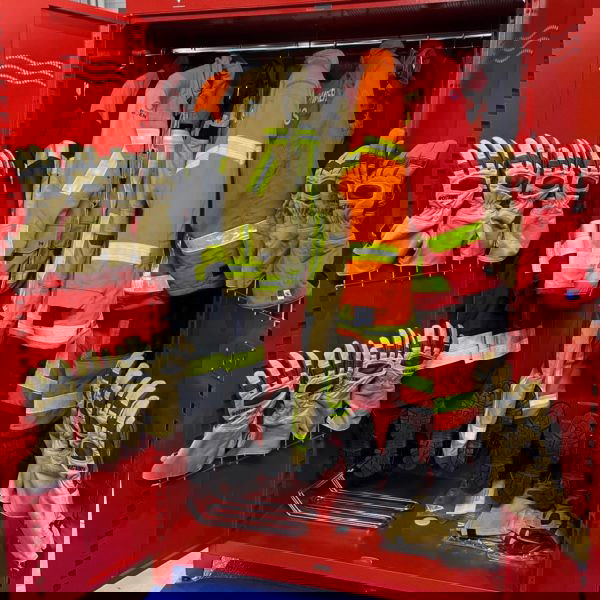 Armario de Desinfección para EPP de Bomberos