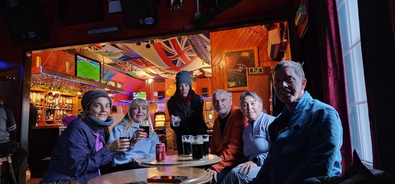 Visita a un bar local