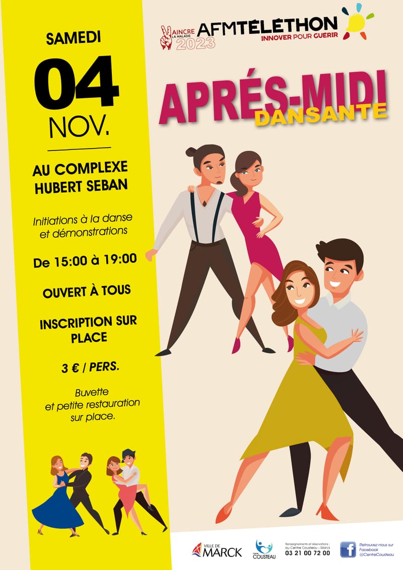 Après-midi dansante Téléthon 2023