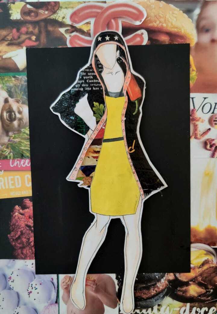 Food and Fashion in Art Workshop by Helen Heiman 👗🍽️