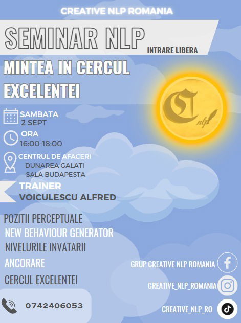 Mintea in cercul excelentei (The mind in the circle of excellence)