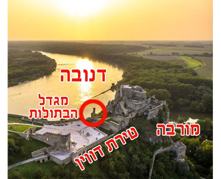 מגדל הבתולות בטירת דווין