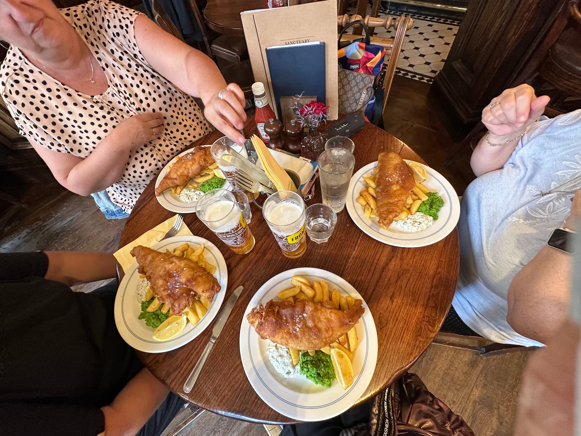 Fish and chips please!