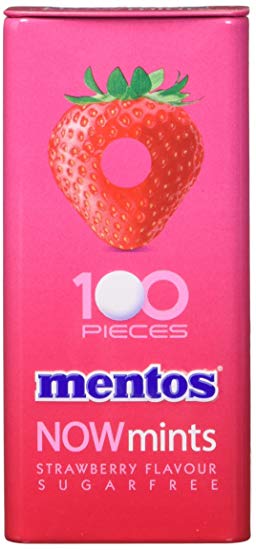 Mentos Now Mints Fragola