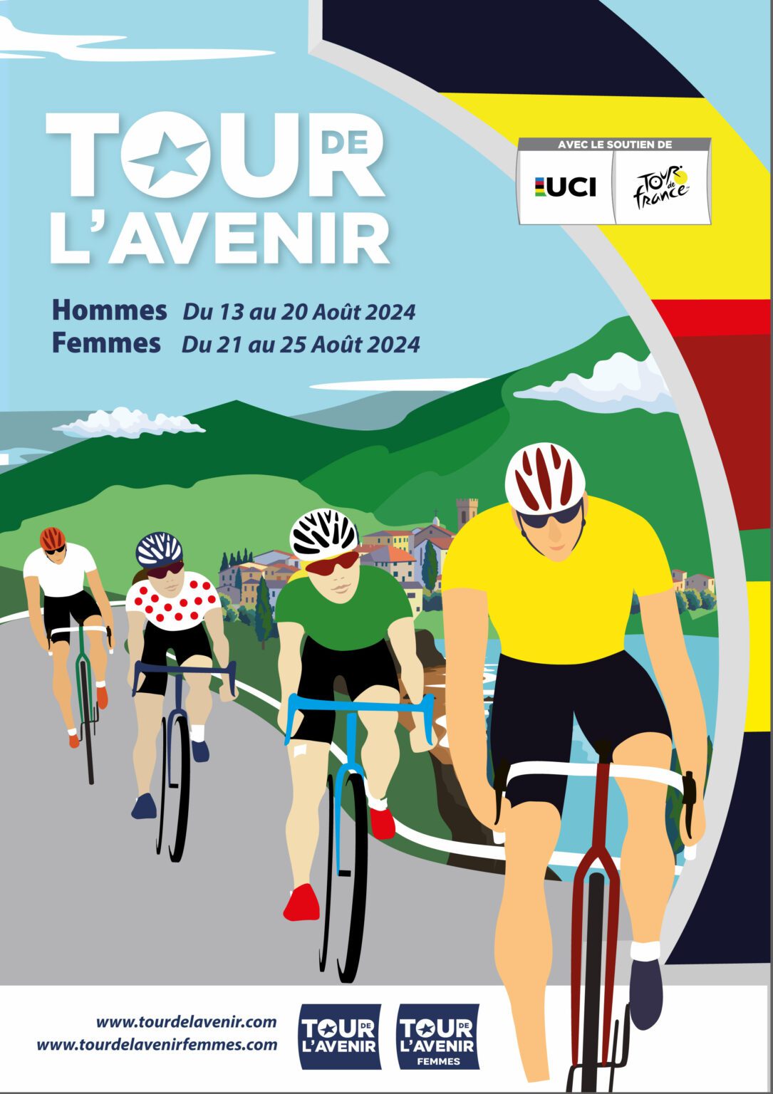 Le Tour de l'Avenir 2024 arrivera dans l'Ain !