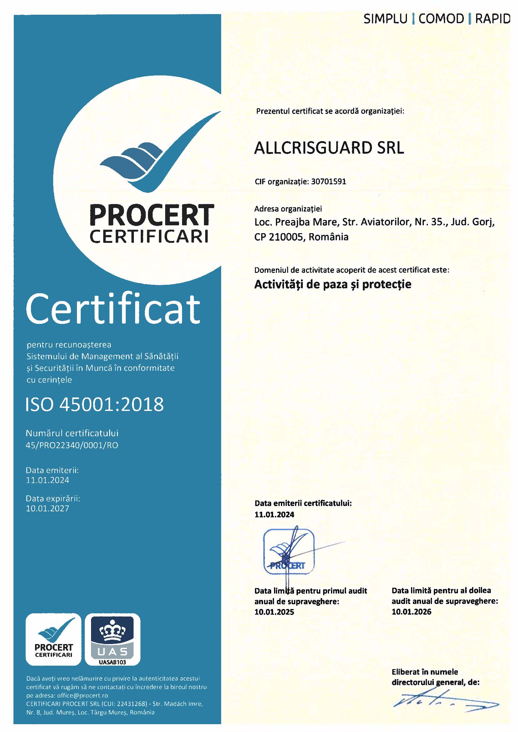 ISO 45001:2018