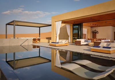 Luksus i nye høyder på Ritz-Carlton i Al Wadi-ørkenen
